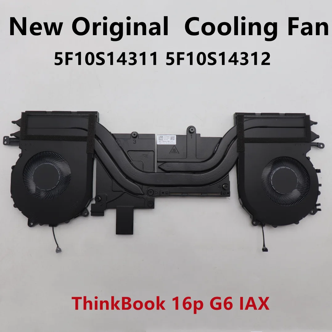 

New Original For Laptop Lenovo ThinkBook 16p G6 IAX CPU Cooling Fan Heatsink Radiator FRU PN:5F10S14311 5F10S14312