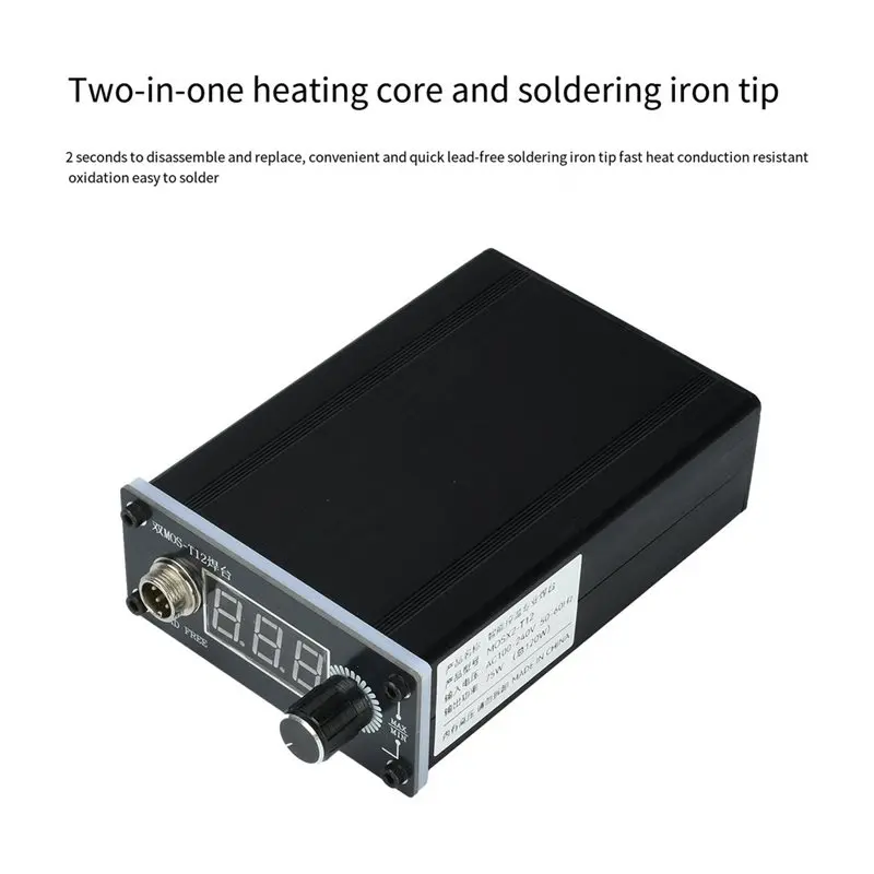 WORTHOWN-T12 Soldering Station Temperature Controller Solder Welding Tool For Mobile Phone Repair EU Plug