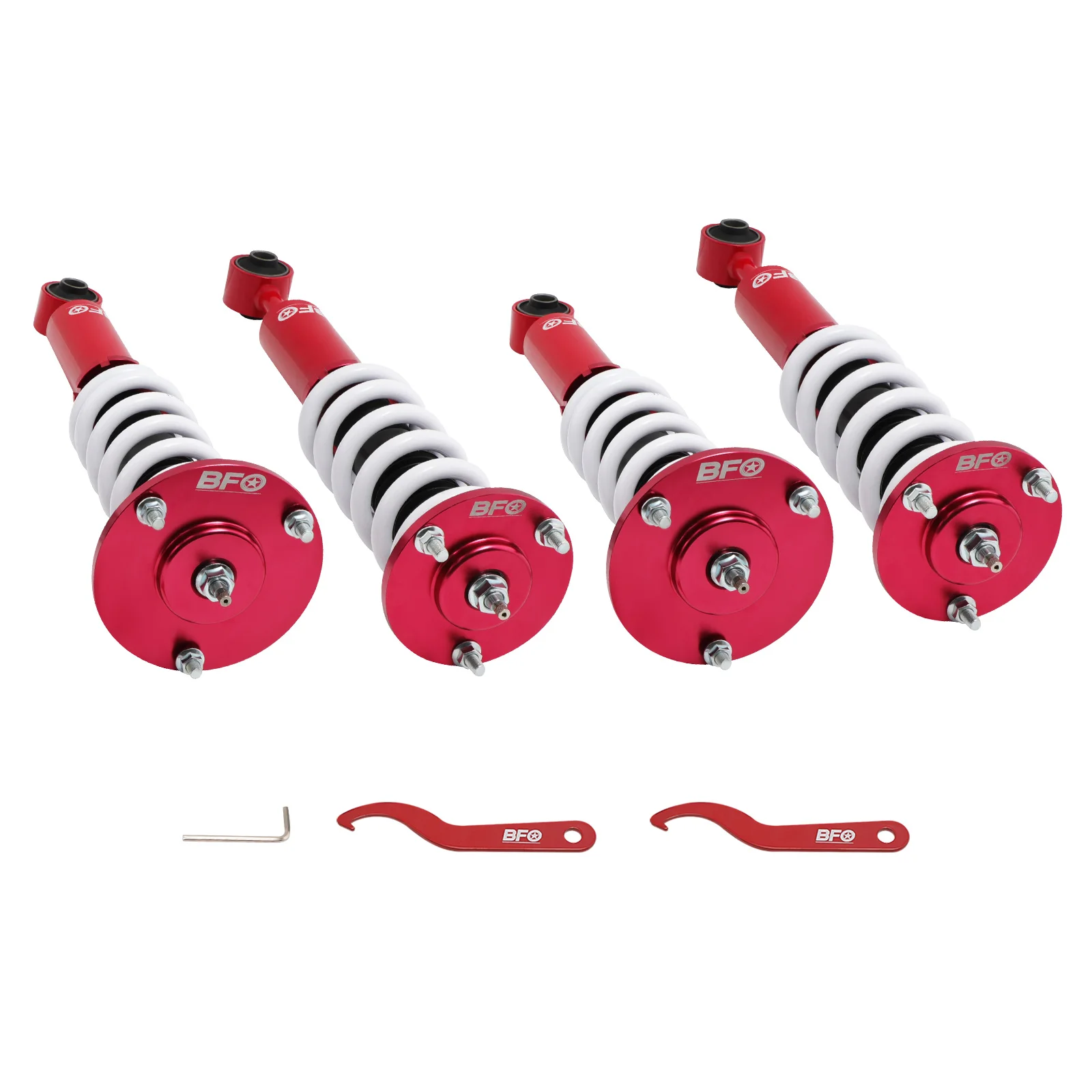 BFO Adj. Damper Air to Coil Spring Shock Coilover For Expedition Navigator 03-06