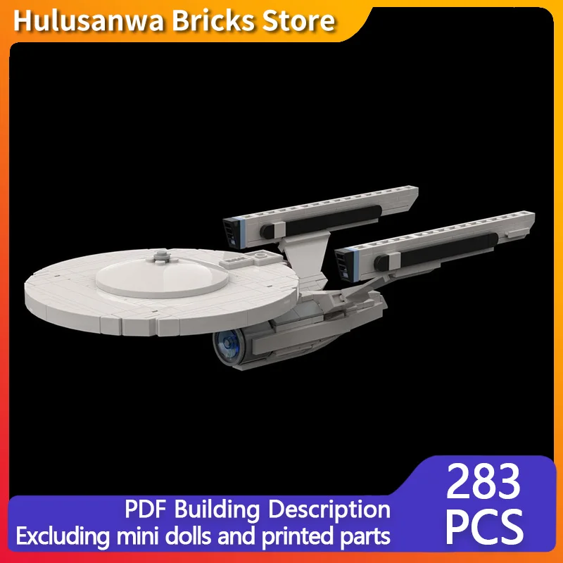 

Популярная модель фильма MOC, строительные кирпичи, класс I, тяжелый крейсер, модульные технологии, подарки, праздник, сборка, детские игрушки, костюм