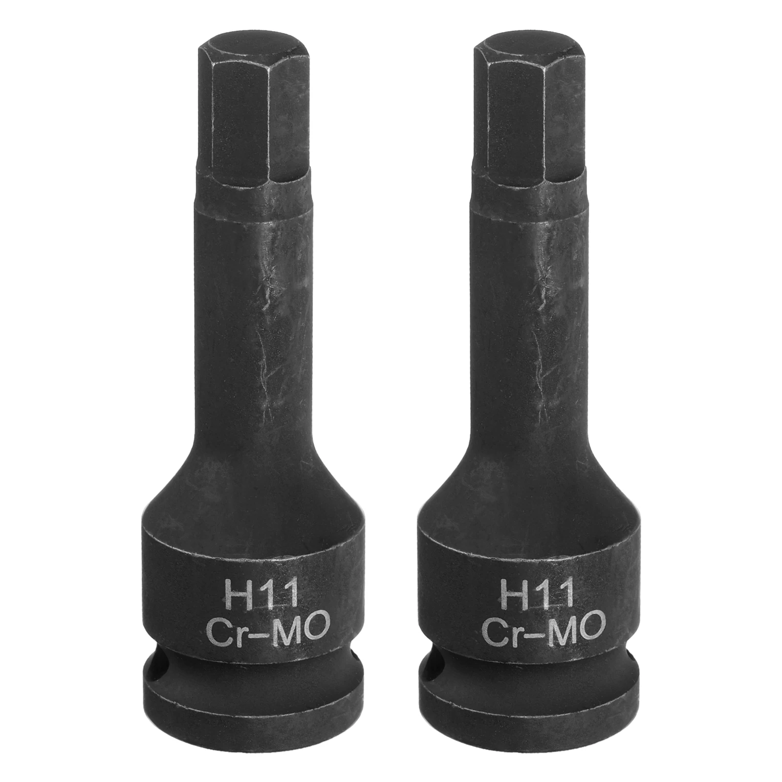2pcs H4-H22 Hex Impact Bit Socket 1/2