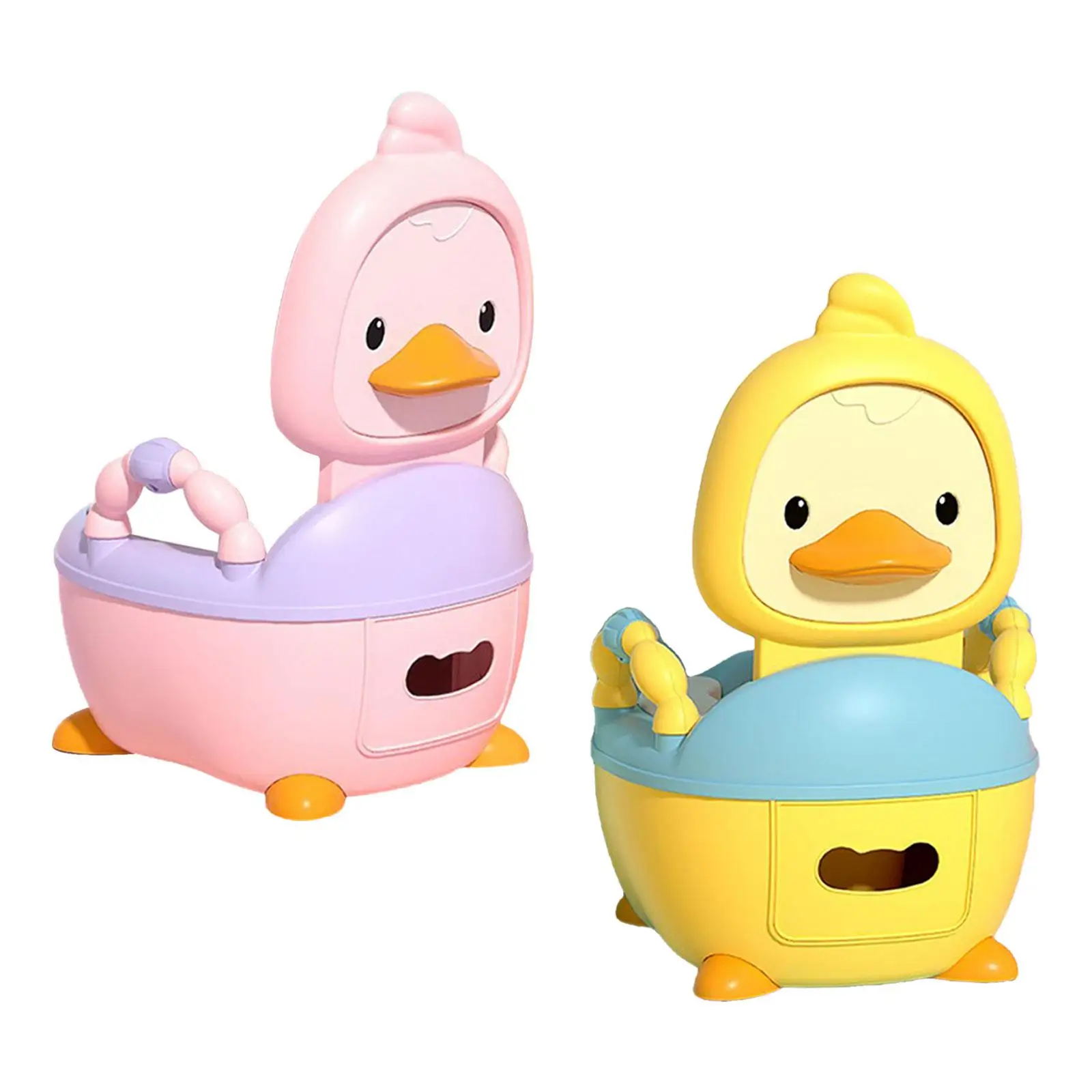 Baby Potty Toilet Comfortable Infants Toilet Seat Baby Carry Potty Realistic Toilet for Babies Infants Ages 0-7 Kids Girls Boys