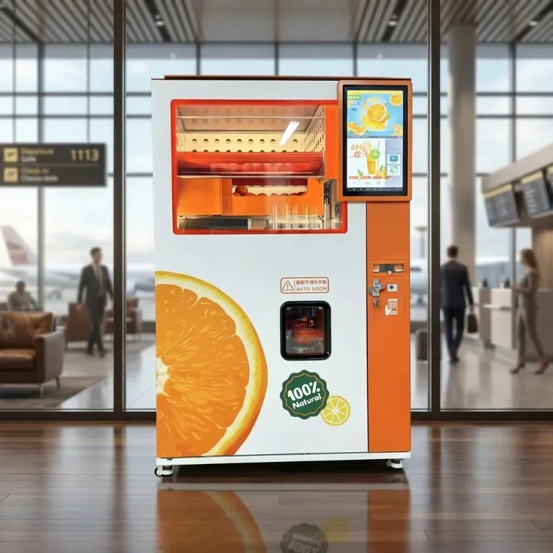 Customized Intelligent Automatic Smoothie Vending Machine Fresh Beverage Vending Equipment