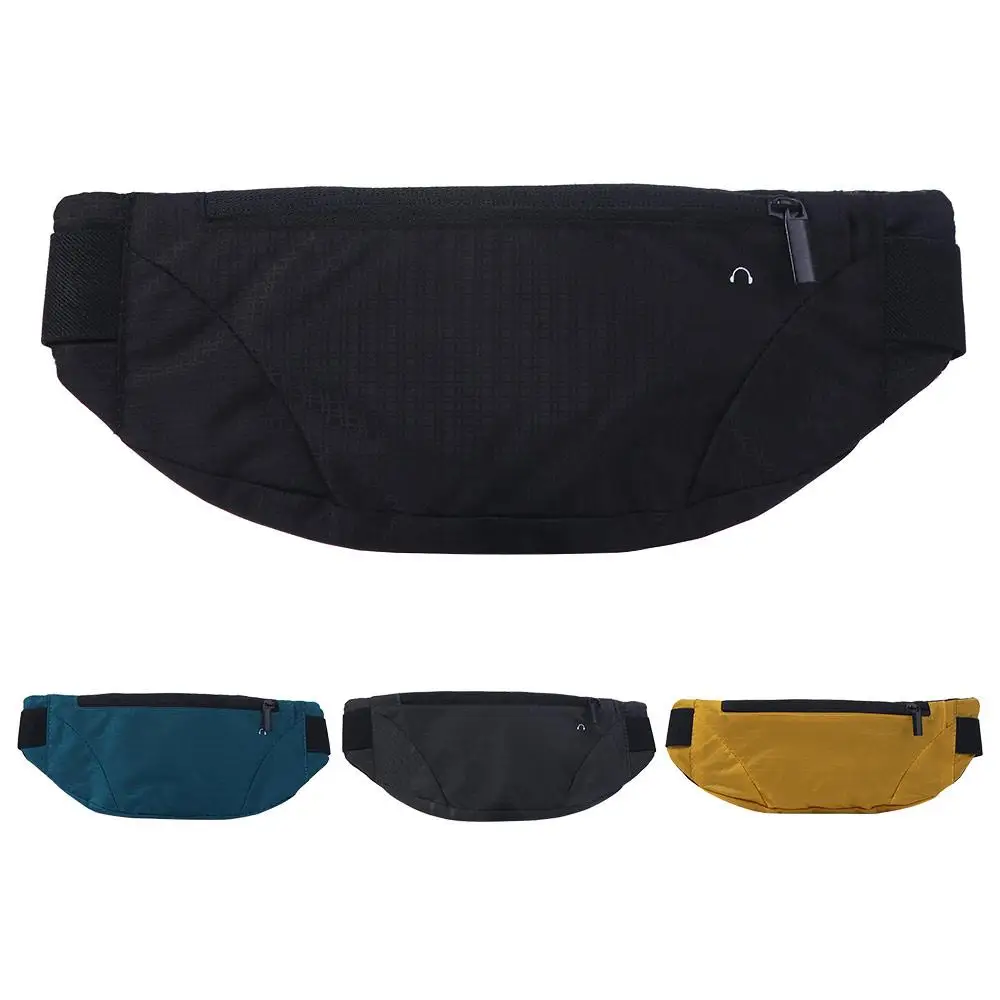 

Three-section Running Waist Bags Breathable Waterproof Marathon Running Bag Multi-function Case Sports Phone Bag Rinning