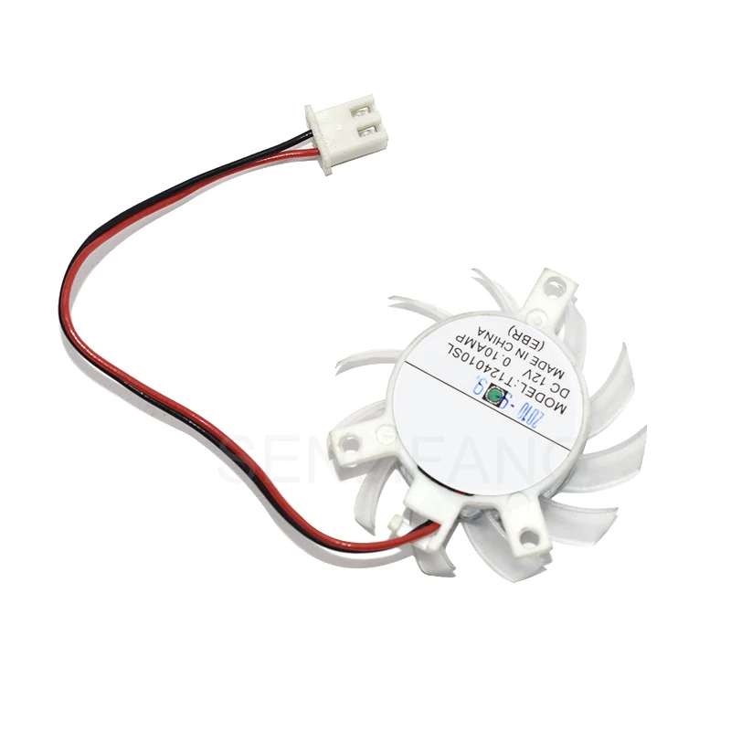 Brand New Cooler T124010SL R124010SL 37mm 23x29x29mm 12V 0.10A 2Pin For Gigabyte GT210 Card Cooling Fan