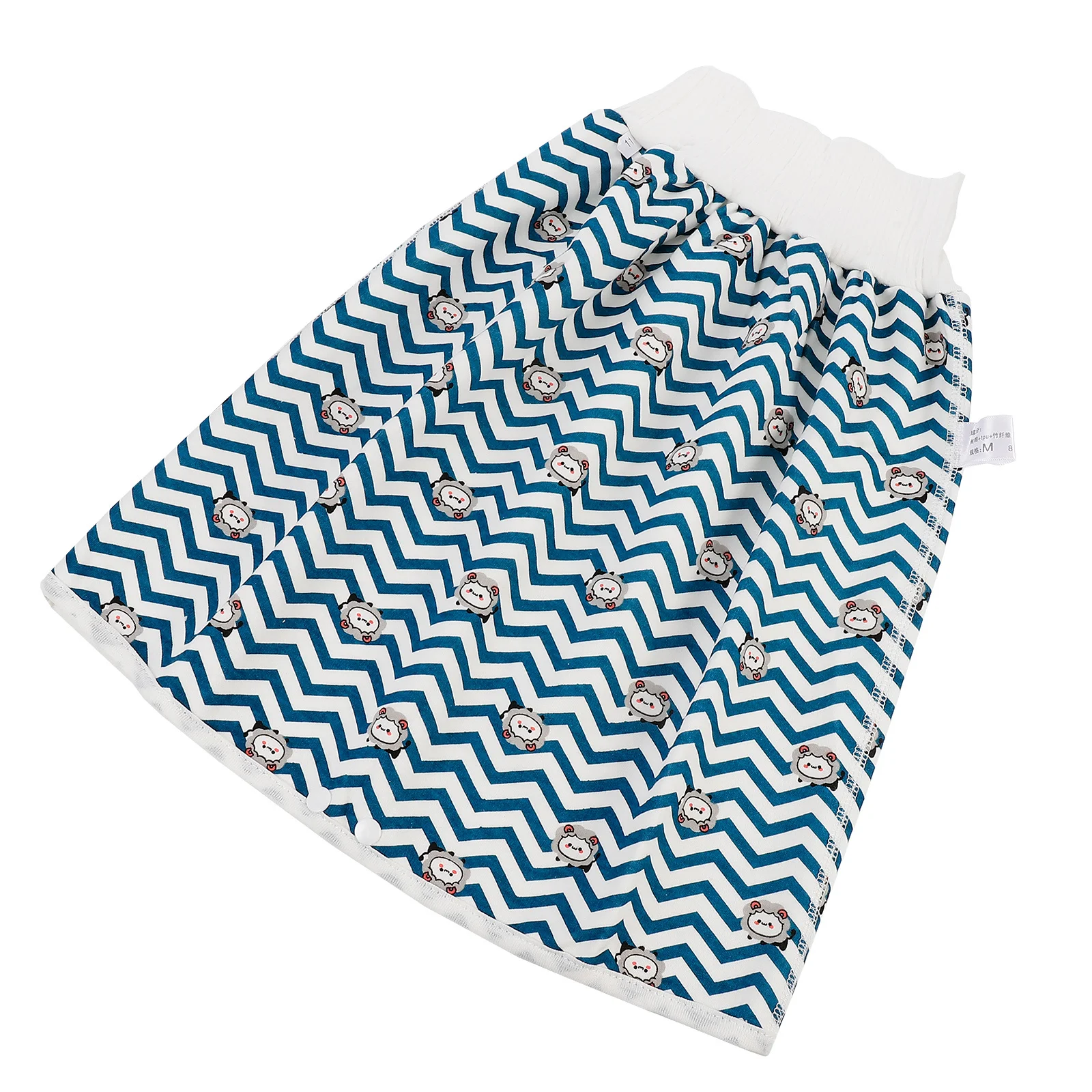 1 قطعة سروال حفاضات مريح لنوم الطفل للأطفال تصميم مرن متنوع السراويل تنورة حفاضات #6