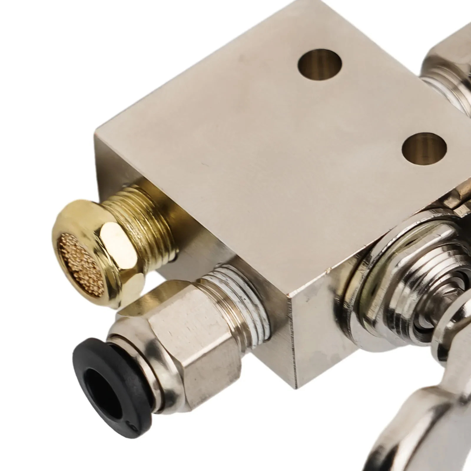 2026 New Location Monitor 2 Position 6mm Connector Mechanical Valve Pneumatic Switching Valve Pneumatic Valve 2 Position