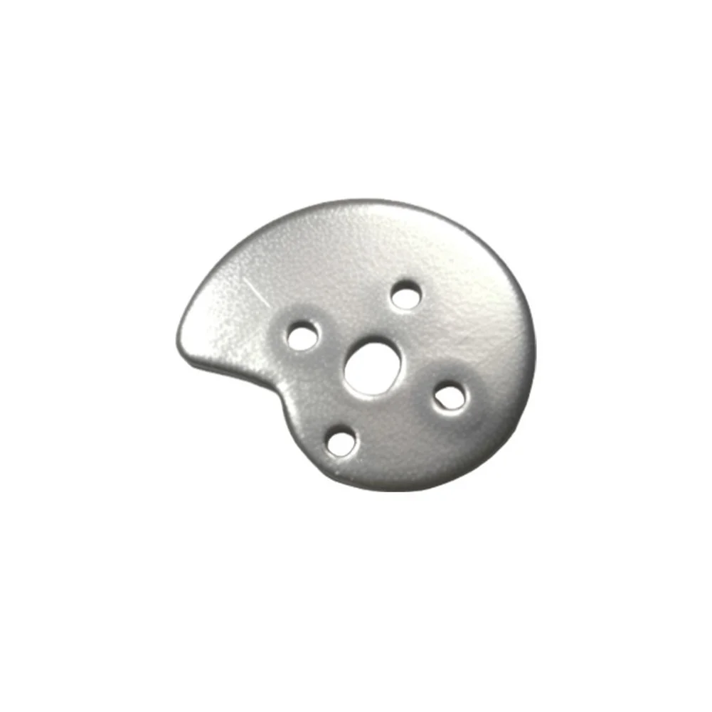 Silver Alloy 4 Hole Chainsaw Tensioner Adjuster Block For 10 12 Inch Electric Chain Saw Guide Bar Replacement Accessory