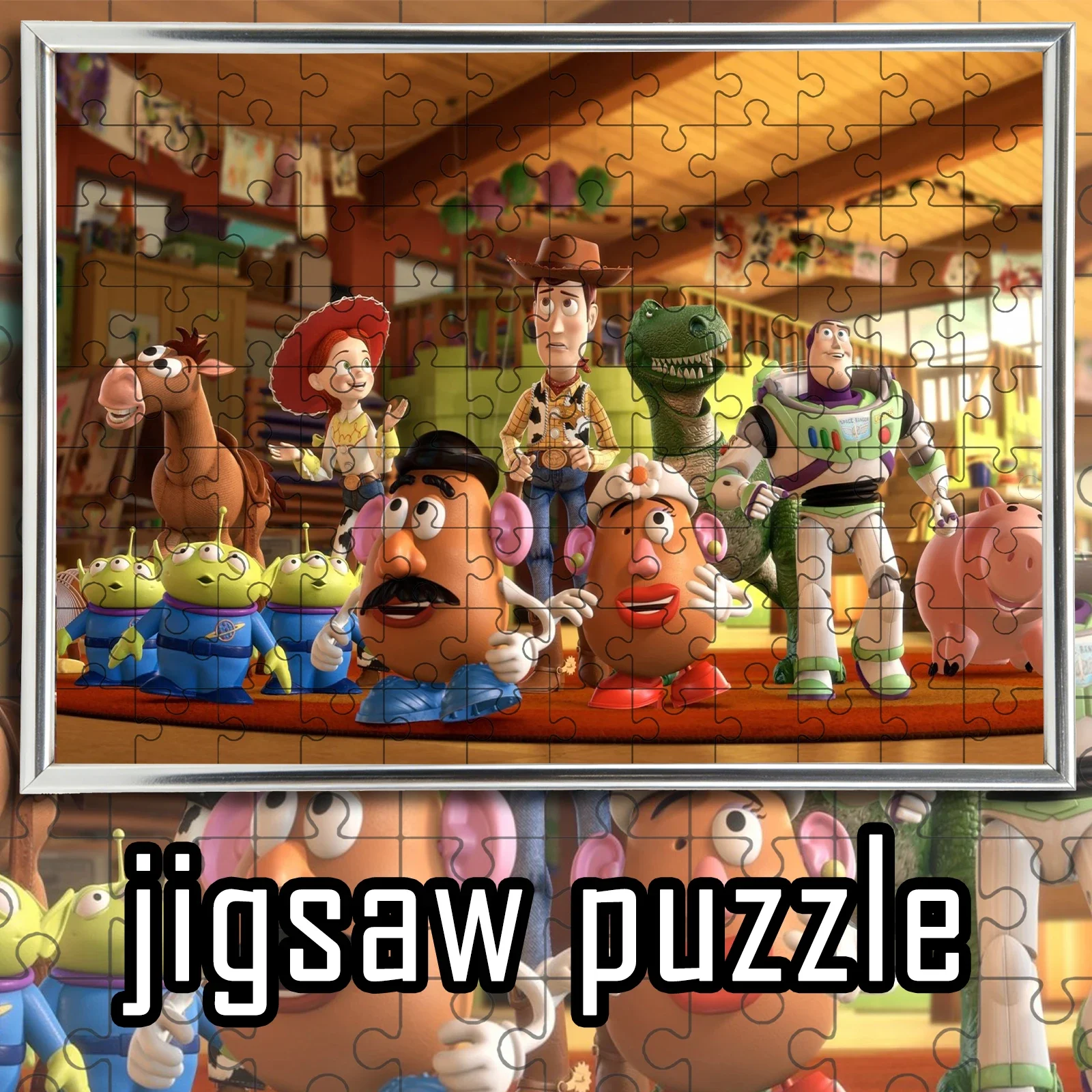 

Пазл «История игрушек» 108/200/300/500/1000 элементов, развивающие головоломки для игровой комнаты, спальни, гостиной, семейного досуга и развлечений