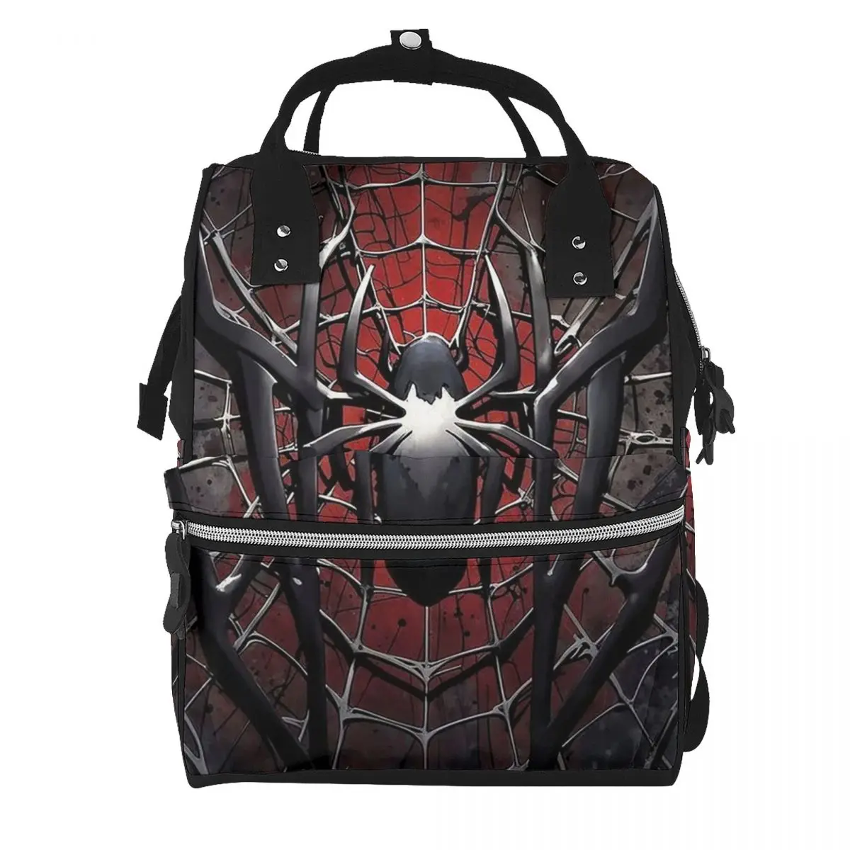 Spider And Web Student Backpack School Bag Hiking Travel Daypack for Men Women Bookbag Shoulder Bags