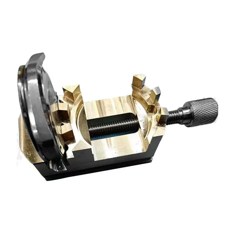 Multifunctional Watch Repair Tool Pure Copper Watch Movement Base Vise Holder Card Base Table Holder