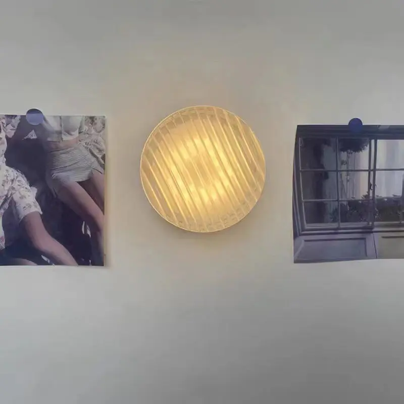 Nordic Modern Minimalist Bedroom Wall Lamp Creative Ceiling Light for Living Room Dining Study Decor