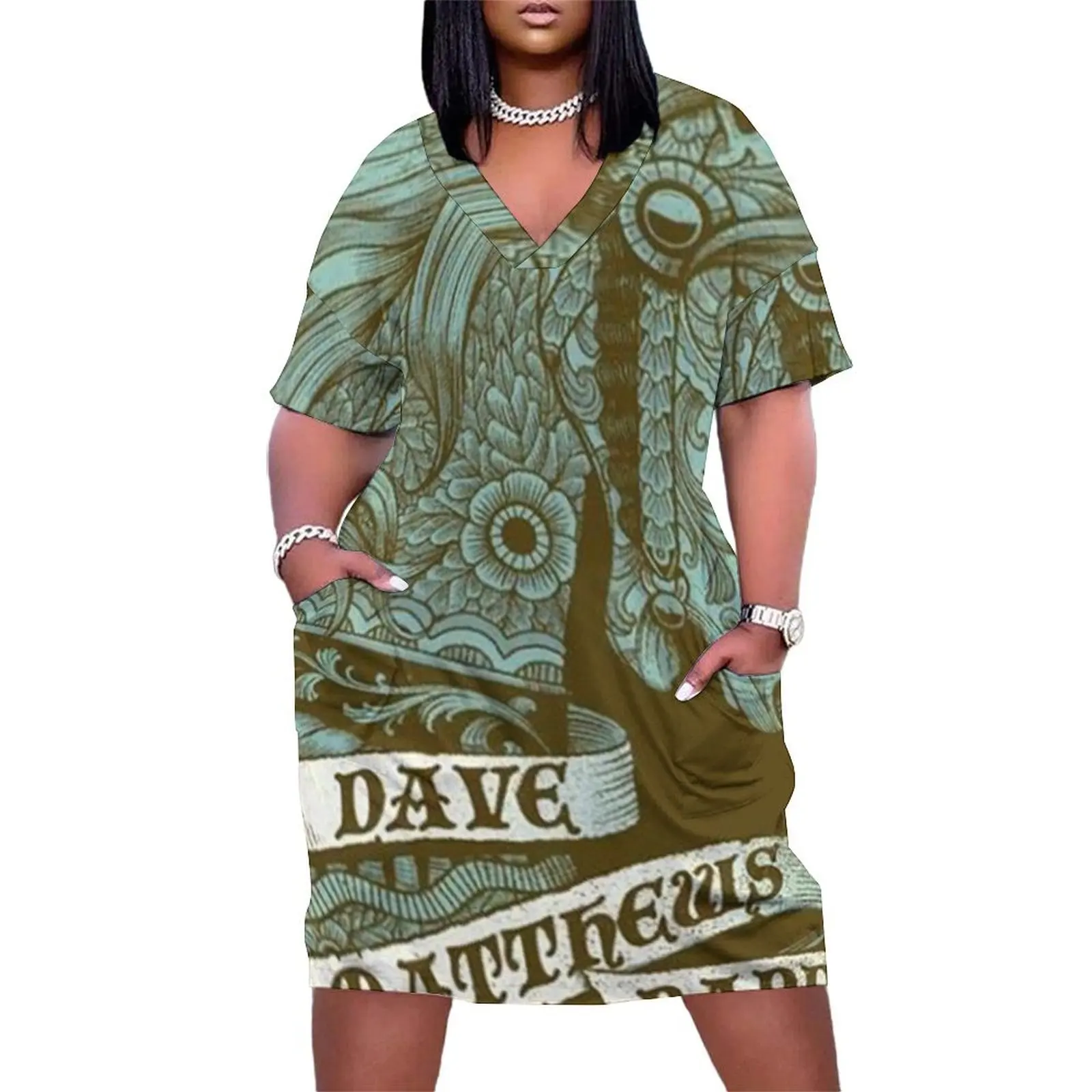 

DMB Loose Pocket Dress Women's summer suit dresses summer woman 2025