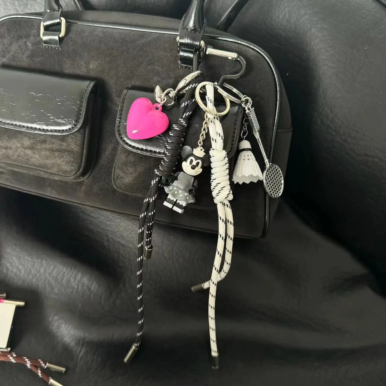 New Complicated Bag Charms Braid Rope Pendant Versatile Bag Pendants Hanging Ropes for Bag Key Handbags Charms Accessories 