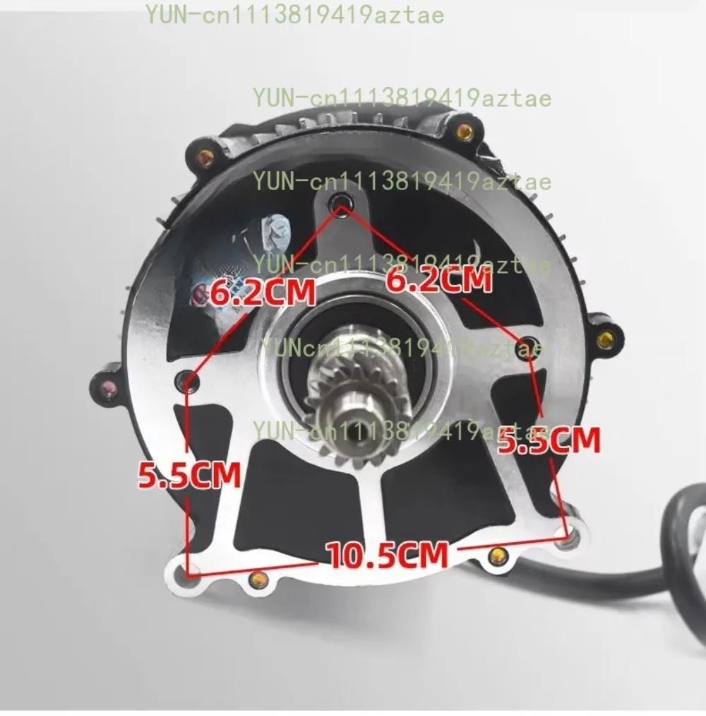 Electric bicycle motorcycle 48V60V72V1200W tricycle motor high power power DC BLDC brushless differential motor