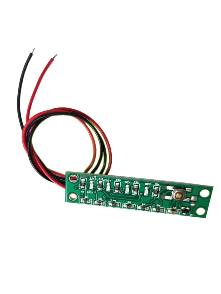 AliExpress TOOPRE 36V/48V/52V E-bike For Polly Battery Case LED Indicator Voltage Display Panel Indicator Electric Vehicle Battery Display Board