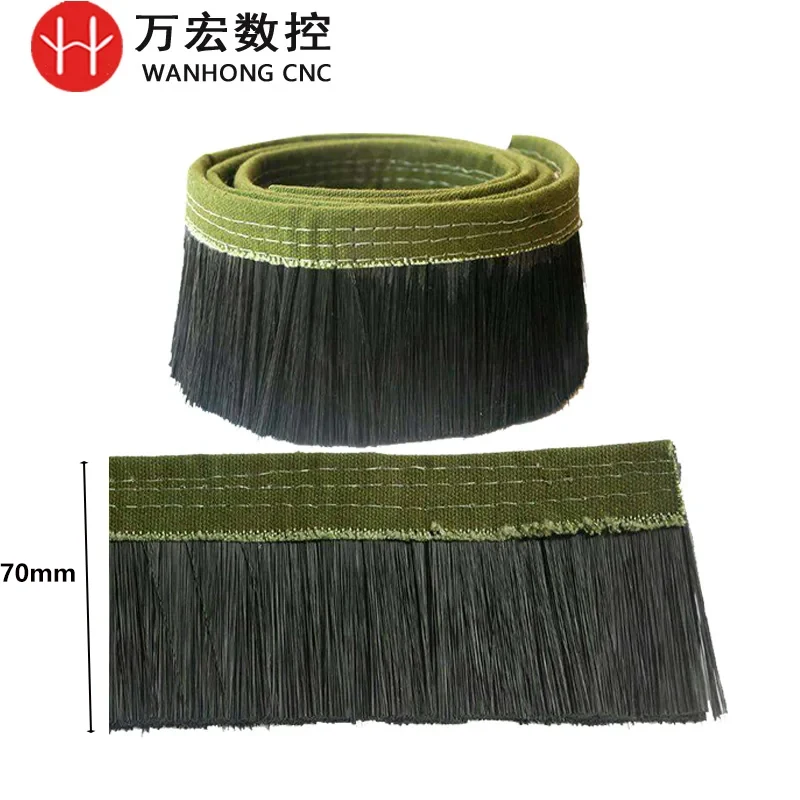 Крышка для удаления пыли пылесоса 1 м с нейлоновой щеткой для фрезерования