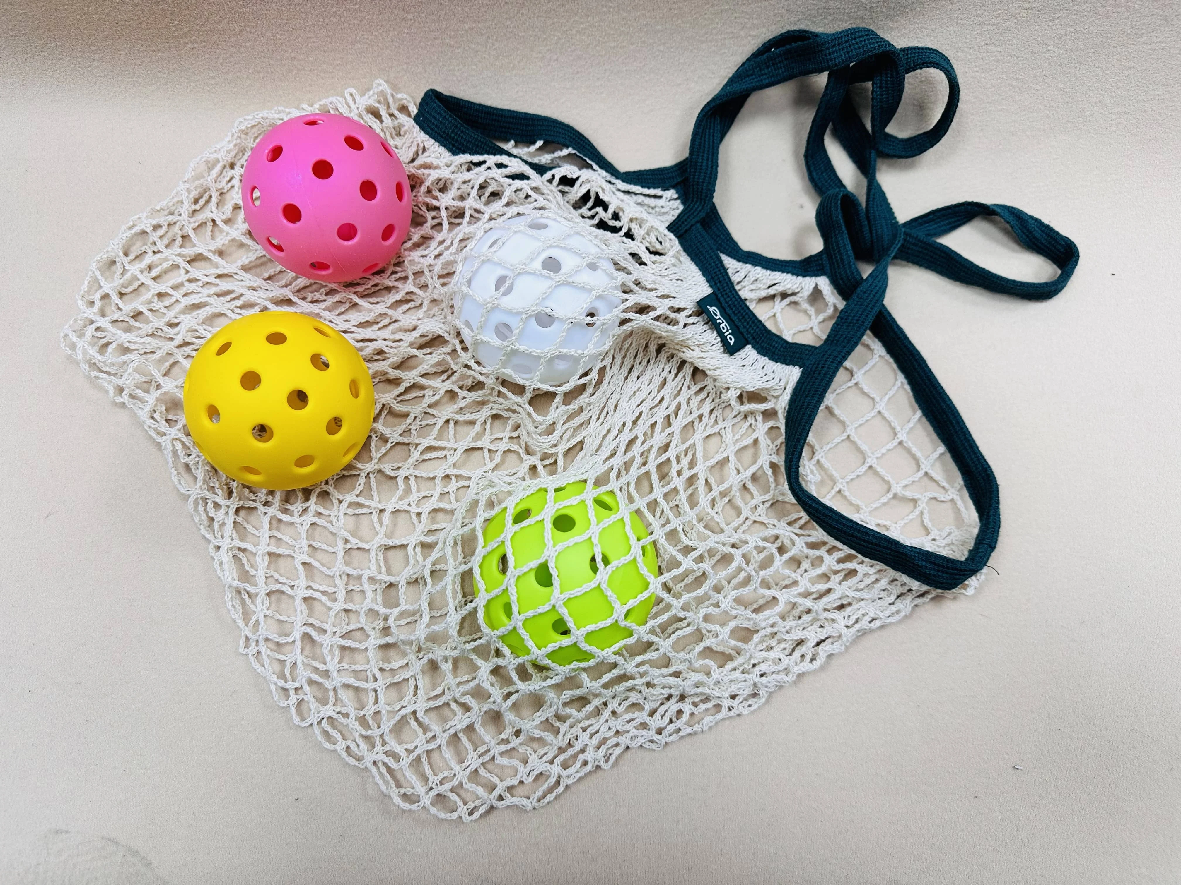 Pickleball Ball Bag Carry Bag Cotton Net Bag