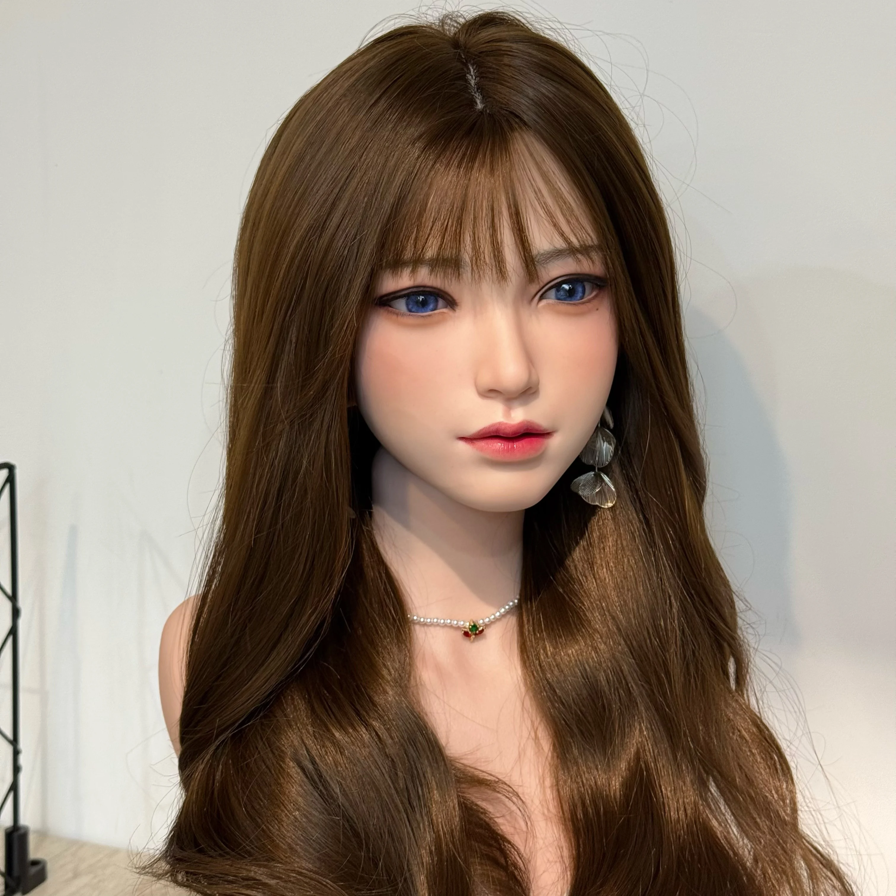【Wonanii】New silicone head, beautiful makeup look，M16 screw interface，The same type of hair transplant and eyes，For collection p