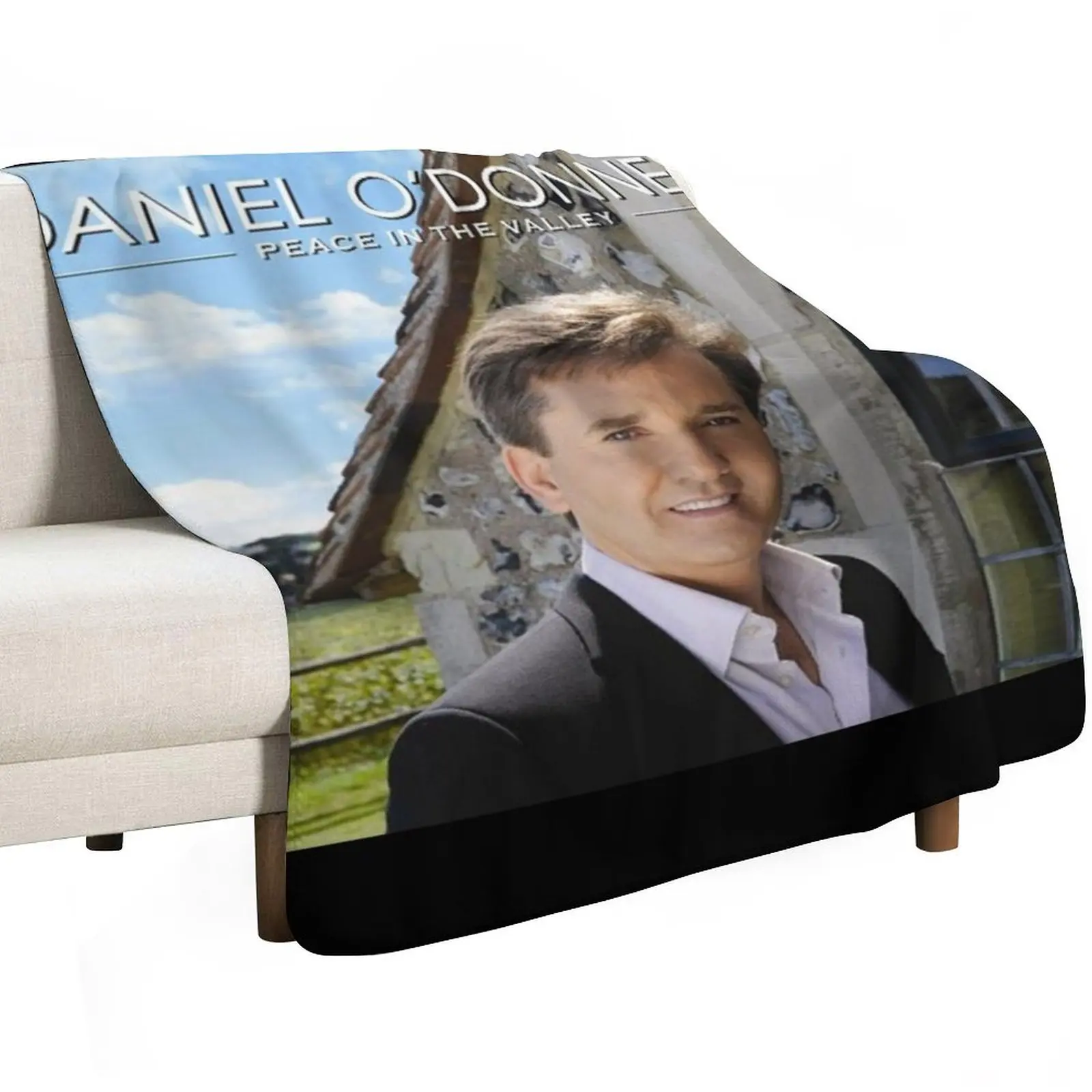 Daniel O'Donnell Peace in the Valley Throw Blanket Warm Comfortable Blanket Gift for Parents Friends