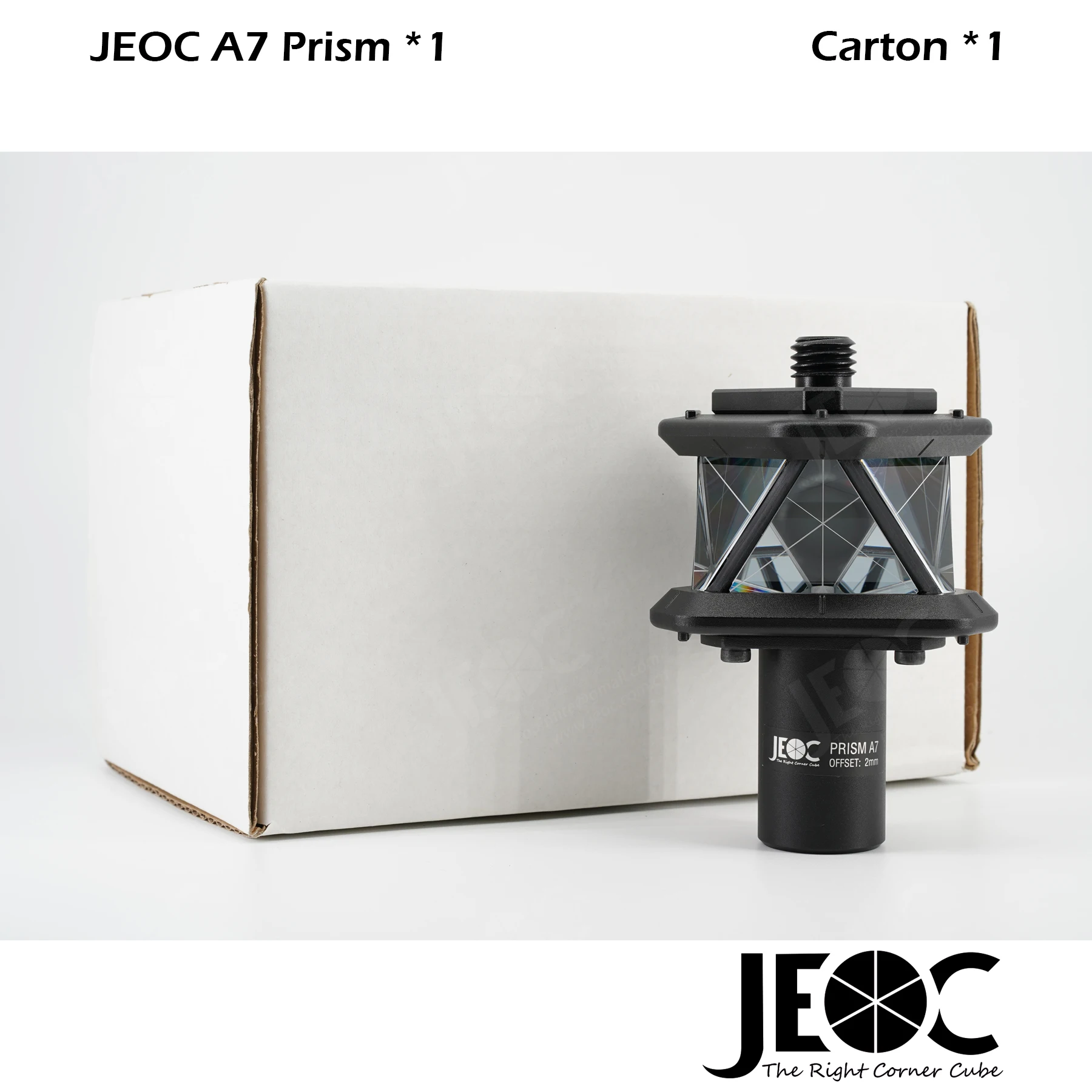 JEOC A7, prisma robotico a 360 gradi con attacco da 5/8\