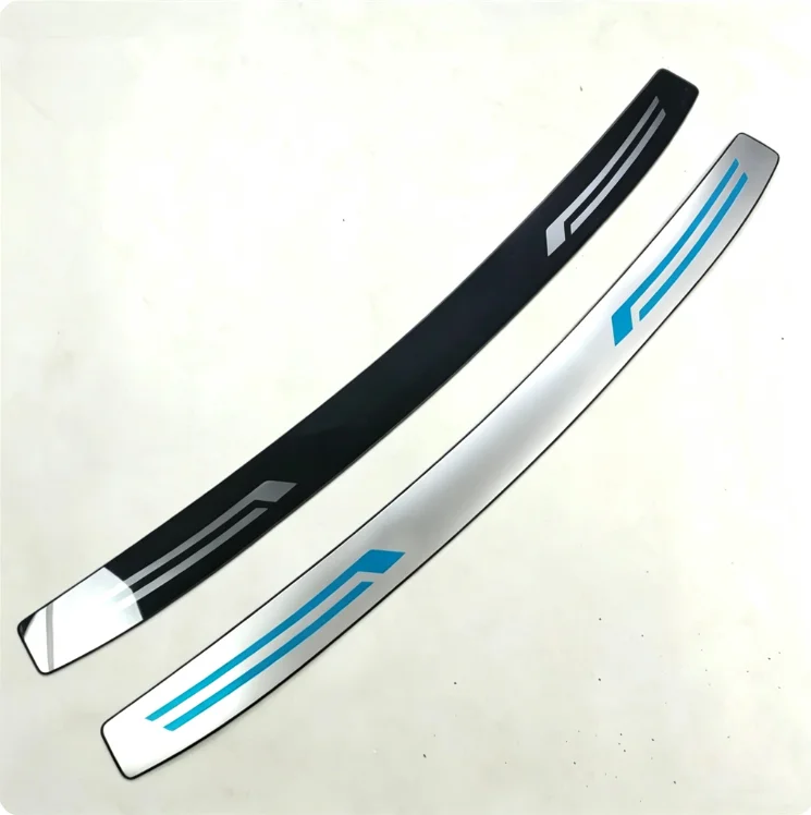 For Mitsubishi Outlander 2023 2024-2026 stainless car Rear Bumper Protector Sill Trunk Tread Plate Trim Car Accessories
