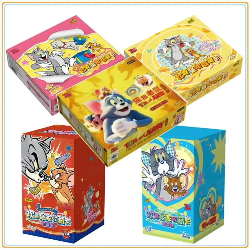 

KAYOU натуральная карта Том и Джерри Happy Enemies Fun Pack Classic Legend Fantasy Adventure милые карты коллекционные карты аниме
