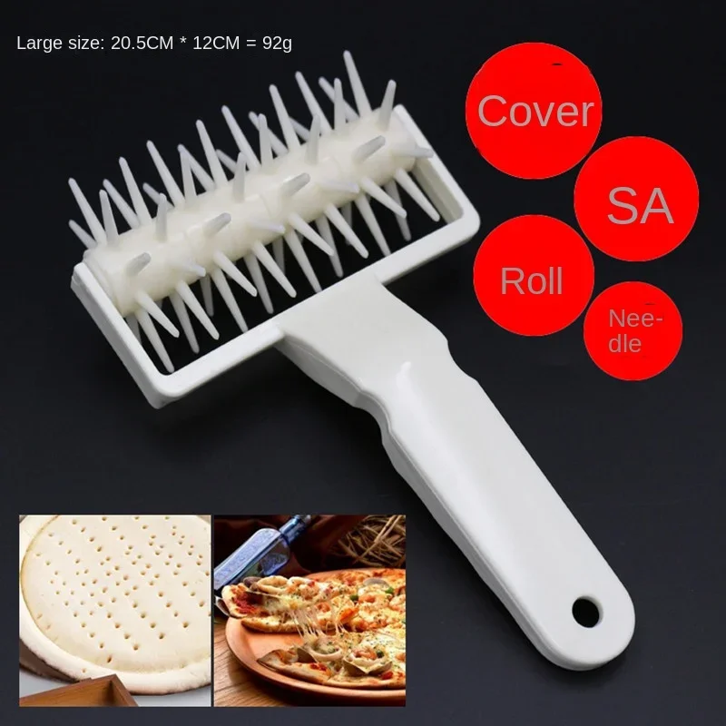 

Pizza Punching Machine, Rolling Needle, Needle, and Wheel. Pizza Biscuit Exhaust Needle, Bread Pulling Net Knife, Baking Tool