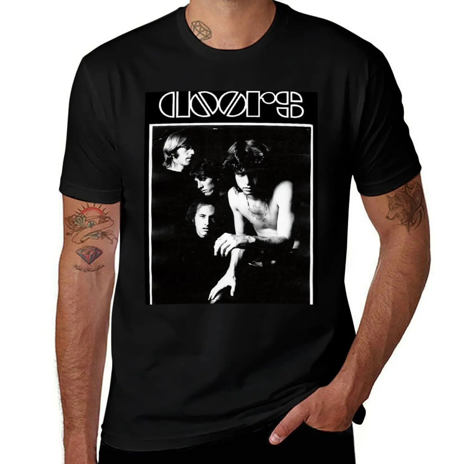Jim Morrison The Doors T-Shirt t shirts for man slim fit T-Shirt