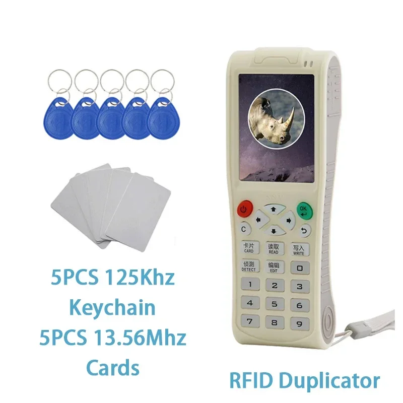 ICOPY8 Access Card Reader IC13.56MHZ ID 125KHZ Copier Fully Encrypted WIFI Decoding Cards Formatting NFC Rolling Code Copy