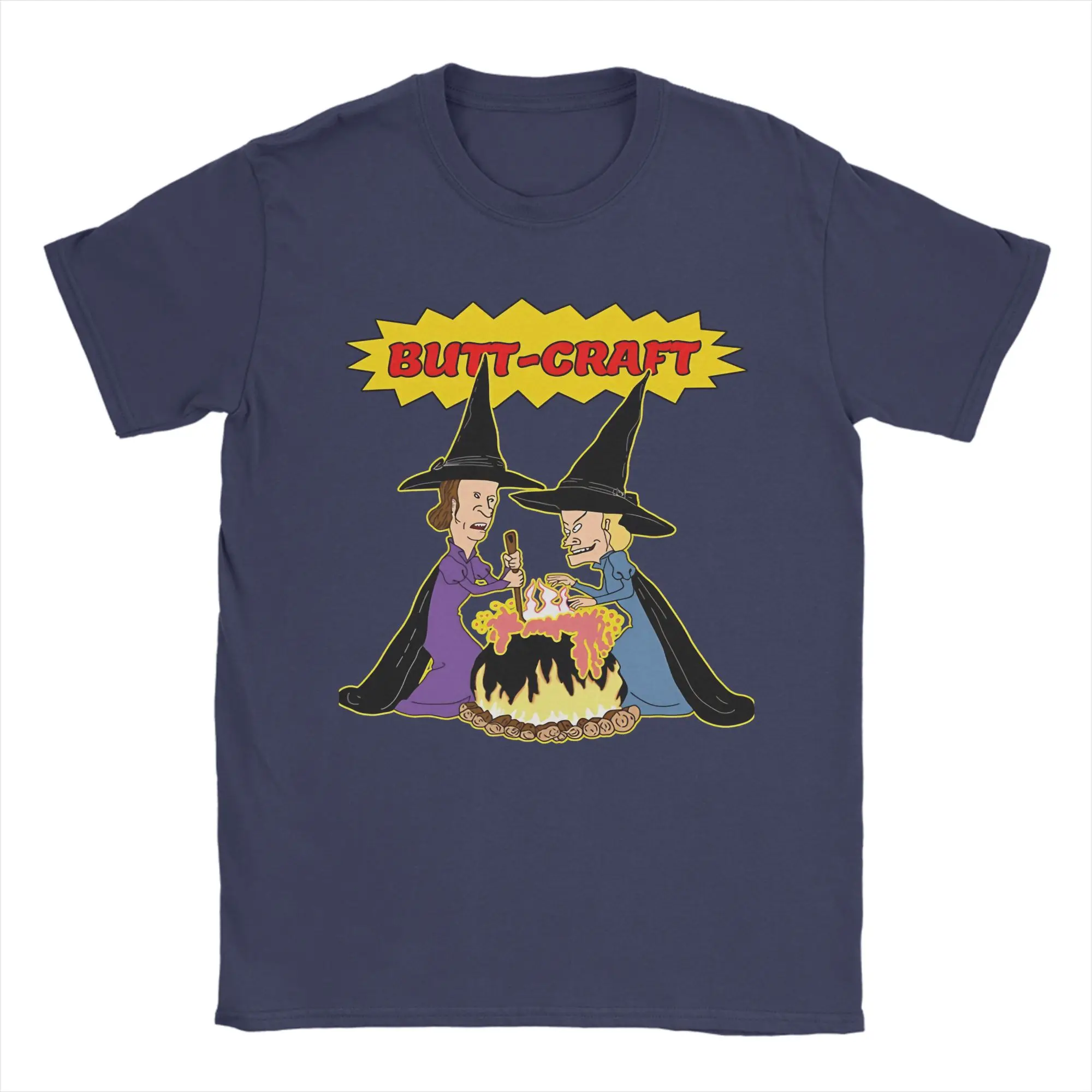 Aesthetic Beavis and Butthead Cartoon  T-Shirt For Men Women O-neck Short Sleeve Tops  Cotton Summer Top Tee