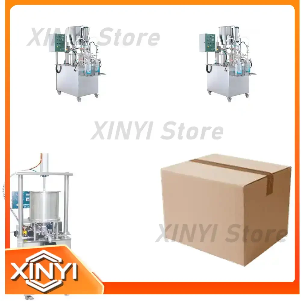 Viscosity Liquid Zipper Bag Filling and Sealing Machine for Packaging Equipment for Food Pharmaceutical Cosmetics Industrial