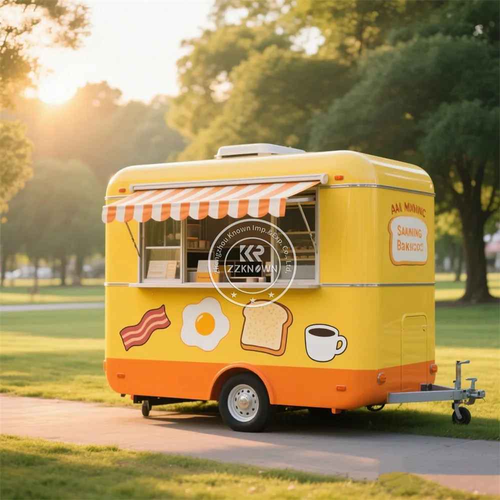 

Mobile Hot Dog Ice Cream Cart Mobile Snack Food Trailer Bbq Catering Trailer Customized Concession Food Truck For Sale