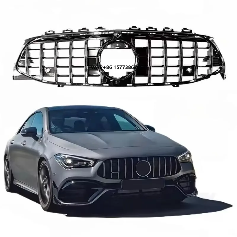 

Cla W118 Grille for W118 CLA Class C118 Upgrade to GT Style Grille 2020-ON