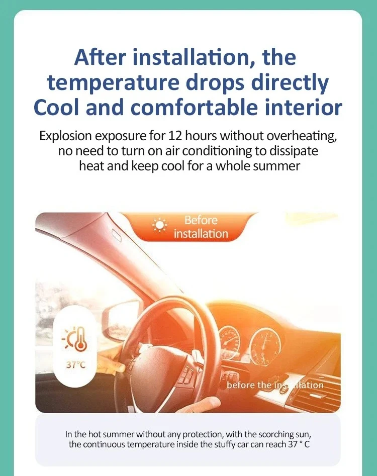Car Sunshades Covers For Volkswagen VW Caddy Maxi 2K 2003~2019  Sunscreen Window Coverage Sunshades Covers Pads Auto Accessories view 6