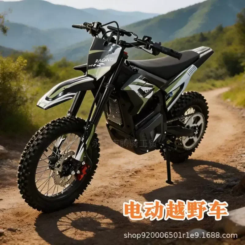 New 72V 6000W factory direct sales cross-border motorcycle electric motorcycle electric off-road vehicle racing lithium