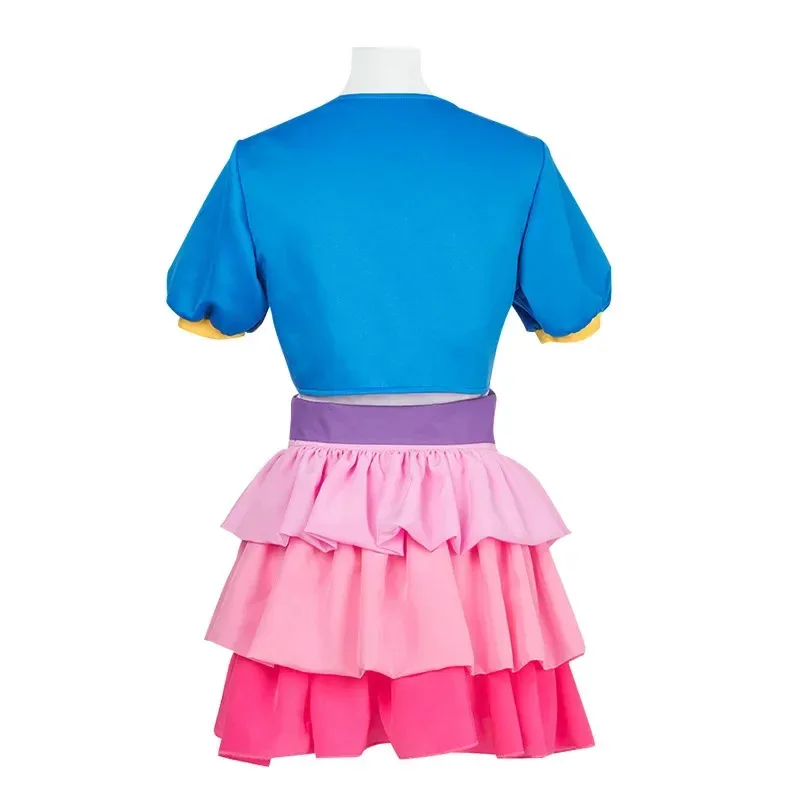 Disfraz de Anime Little Pony Pinkie Pie, uniforme de moda, traje para fiesta de Navidad y Halloween, falda de princesa encantadora #     1 #