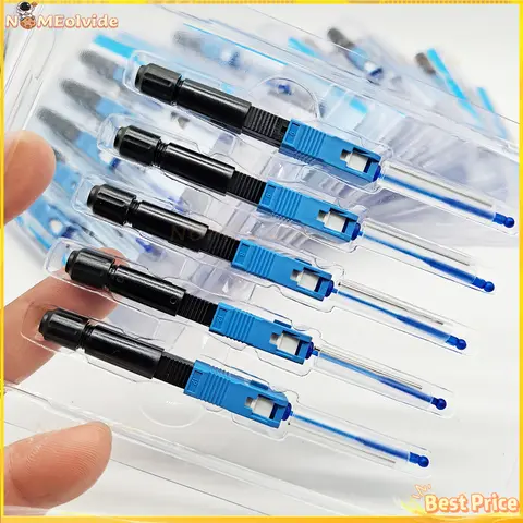 SC/APC SC/UPC Connector Optical Fibe Fusion FTTH Fast Aadaptor SC APC UPC SOC Fast Connector Splice on Connector Quick Connector