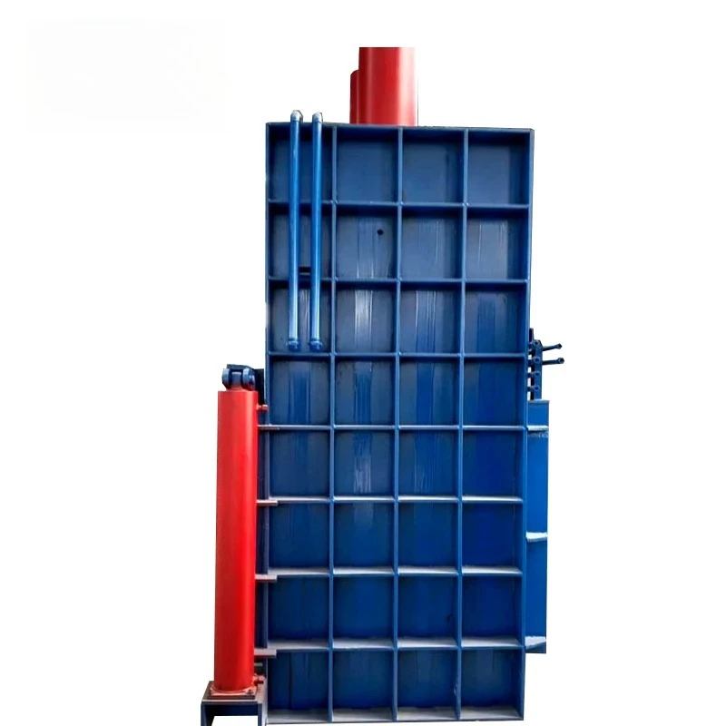 Semi Automatic Scrap Bailing 40 T Press Equipment Waste Paper Compacting Machine