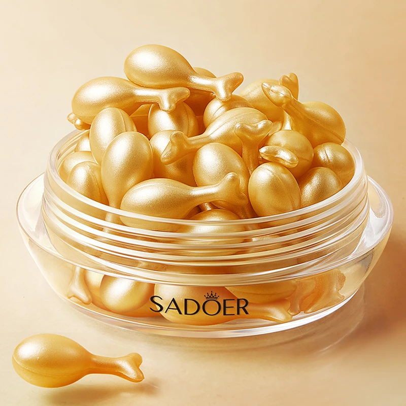 30pcs SADOER Sanil Face Serum Capsule Facial Hydrating Brightening Firming Essence Beauty Skin Care Products