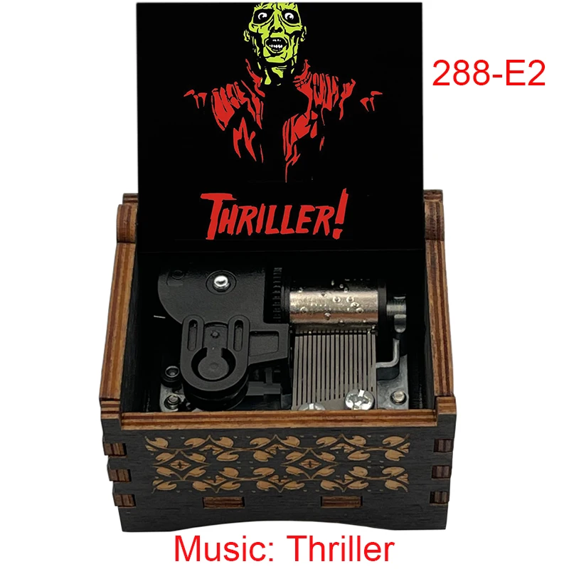Hot sale Michaeles Thriller Music Box Jacksones Windup Musical box