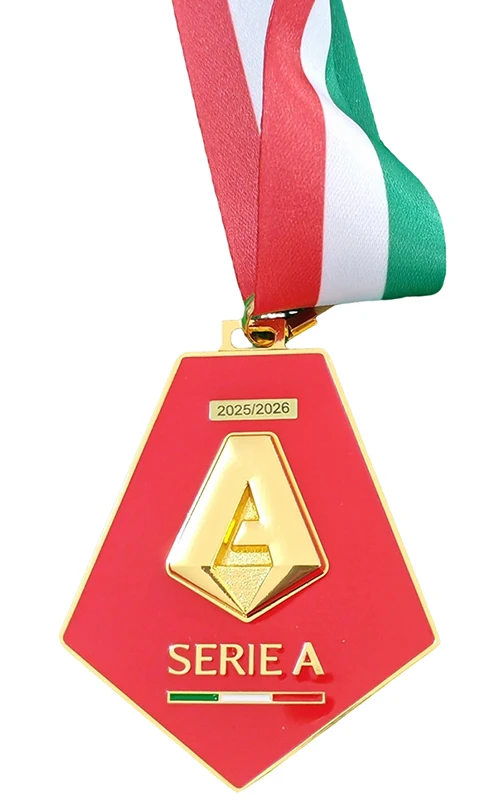 Medalla de Campeones NUEVA del COPA Italia 2025/2026, Inter de Milán, Ganadores de la Final, Medalla de Recuerdo para Fans con Cinta