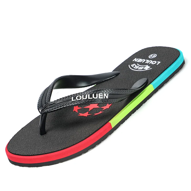 

Summer Men's Flip Flops Outdoor Casual Beach Men's Slippers Fashionable Men's Shoes