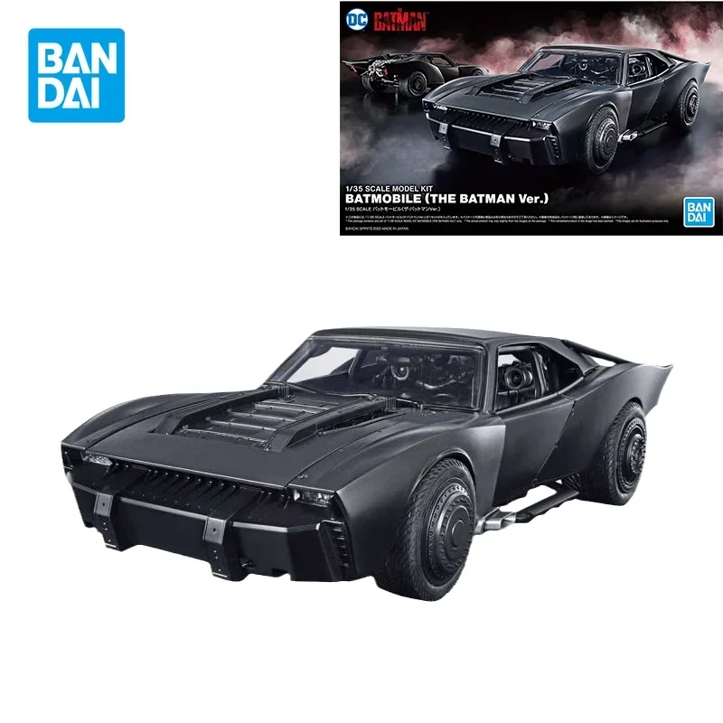 

Bandai Original Anime Figure 1/35 BATMOBILE THE BATMAN VER. Action Figure Toys for Kids Gift Collectible Model Ornaments