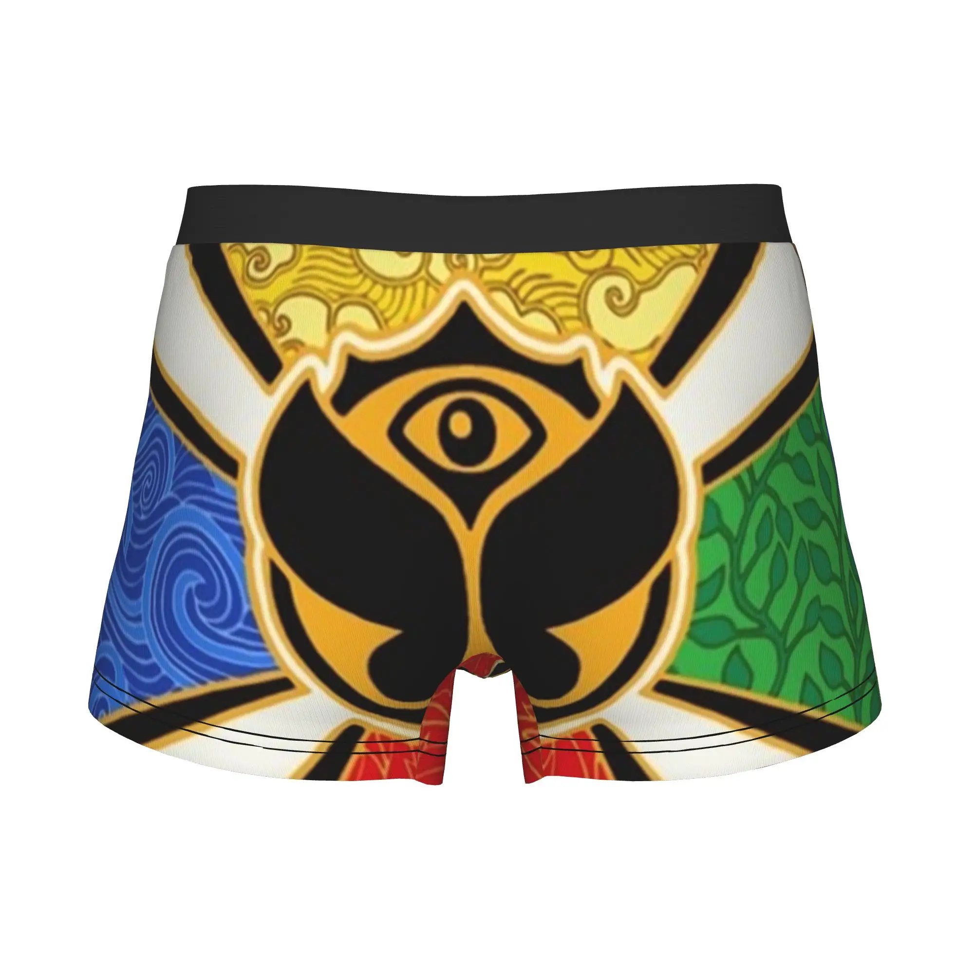 Funny T-Tomorrowland Flag Boxers Shorts Panties Men's Underpants Comfortable  Briefs Underwear