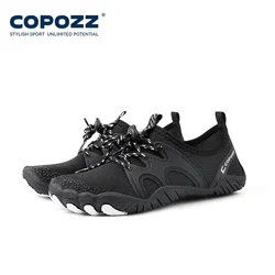 COPOZZ Scarpe da trampolino unisex Uomo Donna Scarpe da acqua a monte ad asciugatura rapida Scarpe sportive antiscivolo Scarpe da ginnastica a piedi nudi da spiaggia per adulti resistenti all'usura