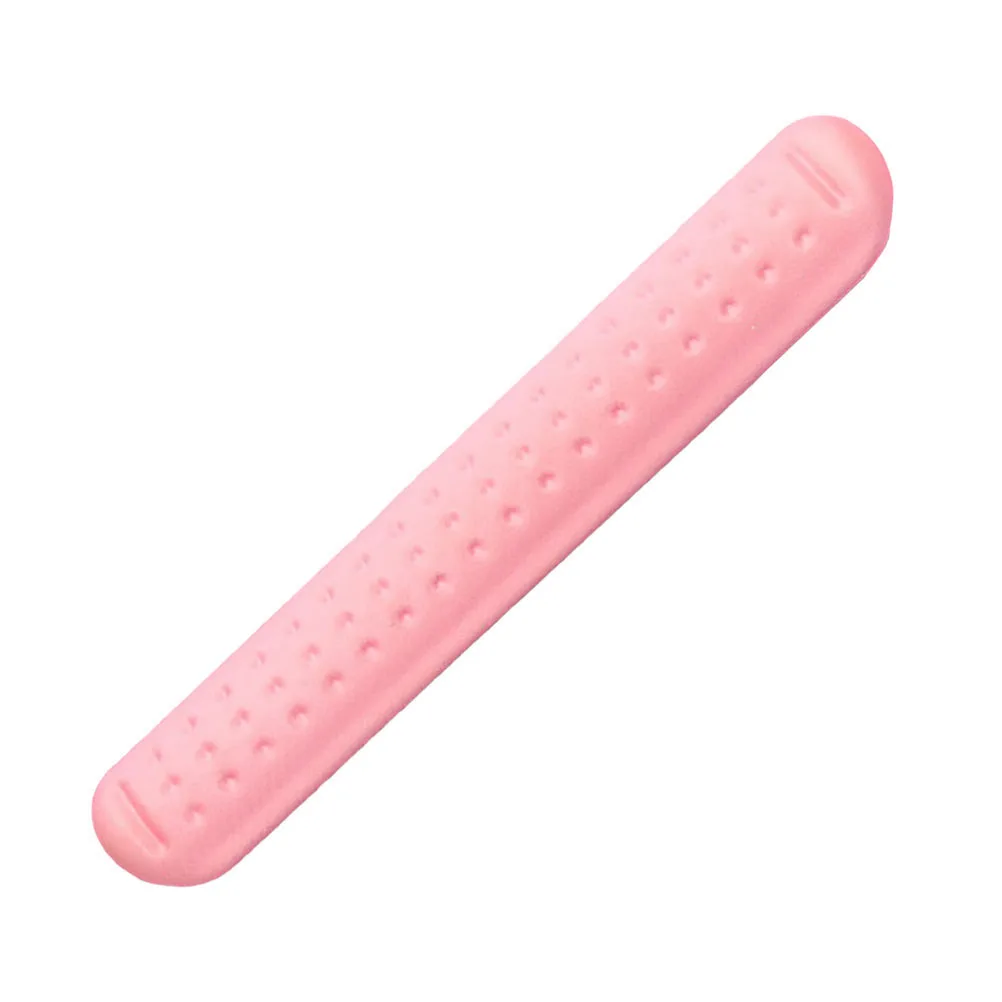 

Memory Material Wrist Keyboard Pad Smooth Cushion Gaming Office Skid Proof Silicone Bottom Stress Relief Pad For Home Students