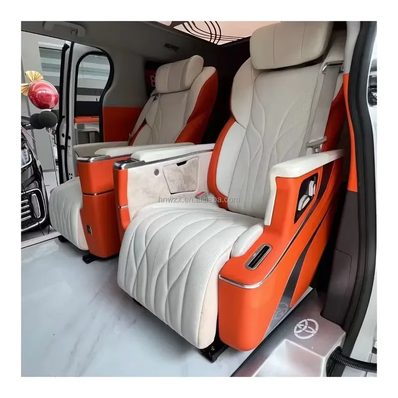 For Sprinter/Hiace Exclusive Customized Fashionable Air Massage Van Car Seats With Huge Discount