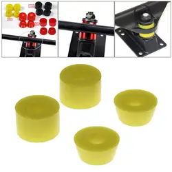 Bujes de repuesto para Longboard, almohadilla de amortiguación, junta, almohadilla de choque, accesorios