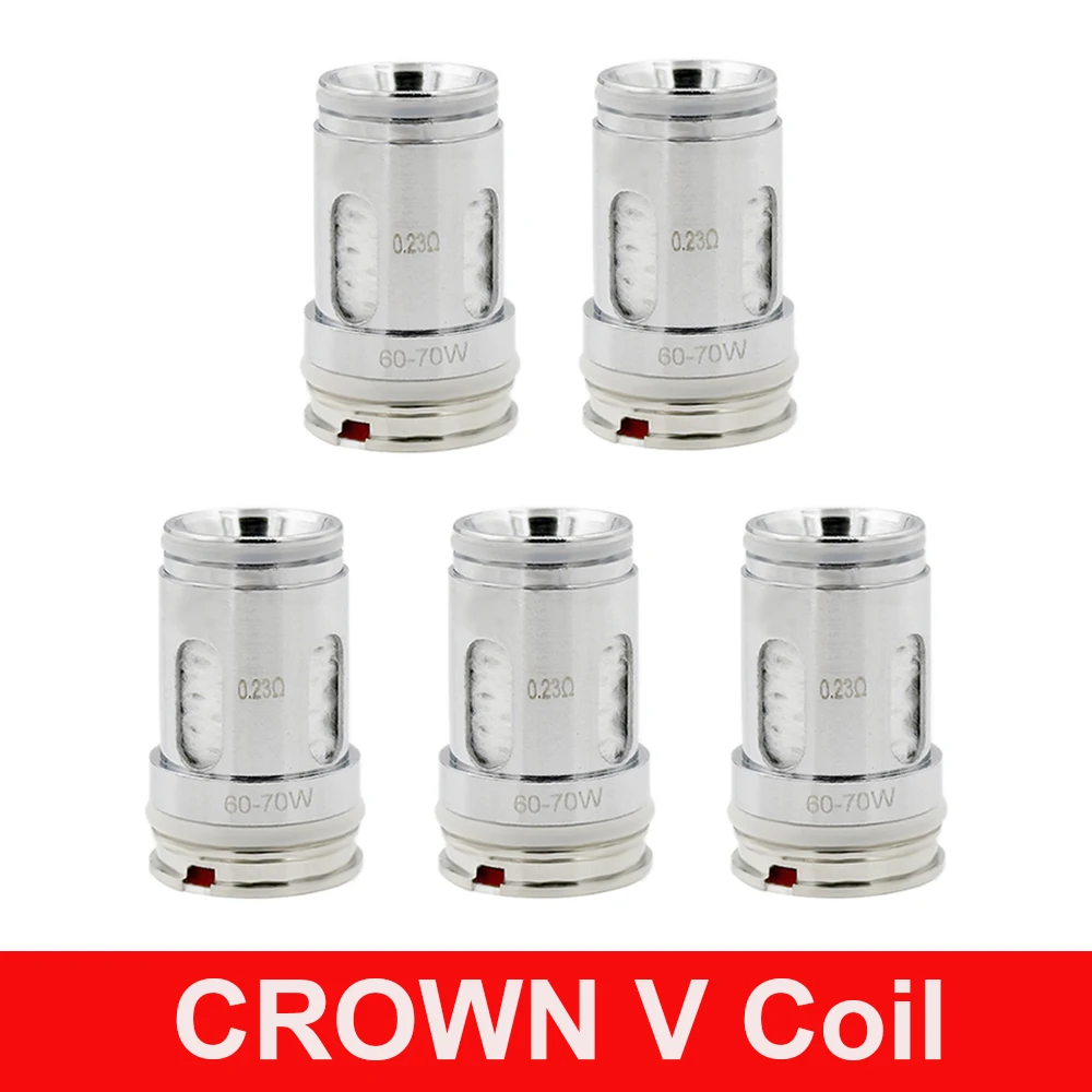 Crown V Mesh Coil 0.23ohm UN2 Meshed Coil Head for Crown 5 Tank